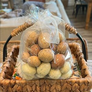 Decorative Speckled Eggs in Gift Bag